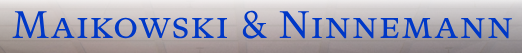 Maikowski & Ninnemann Patentanwälte · Partnerschaft mbB